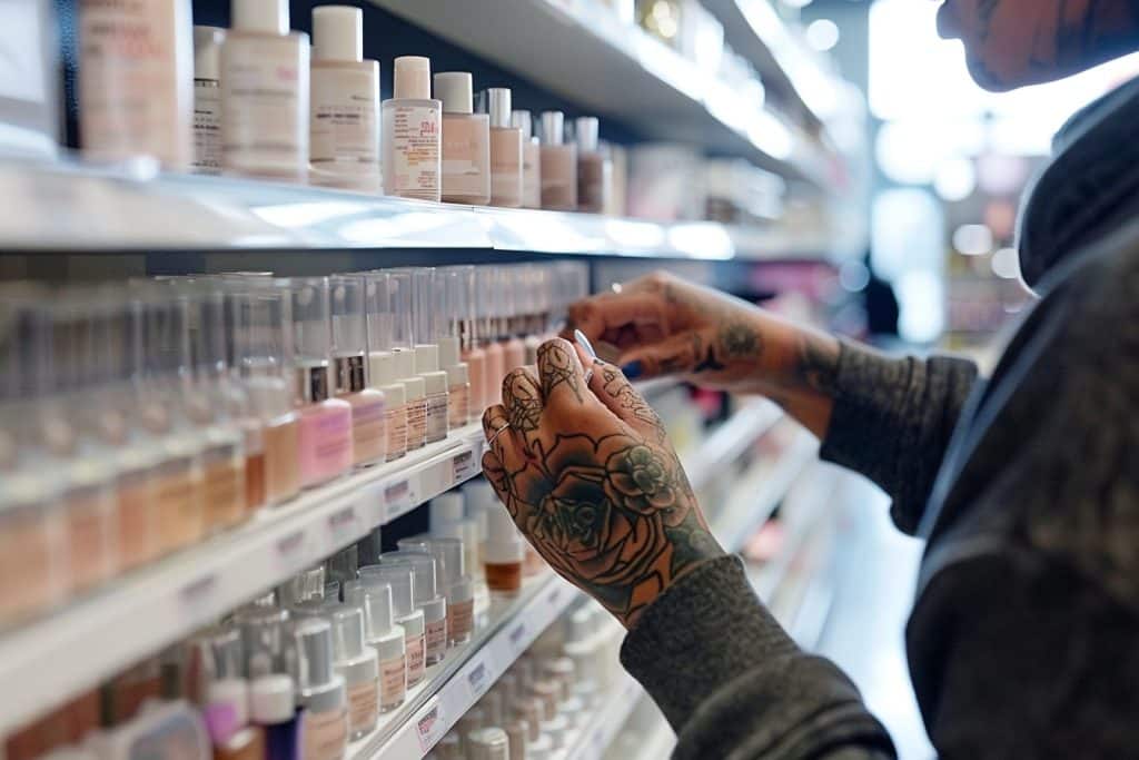 Choisir un fond de teint pour couvrir efficacement les tatouages
