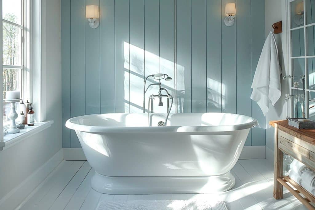 Concevoir une salle de bain au style scandinave