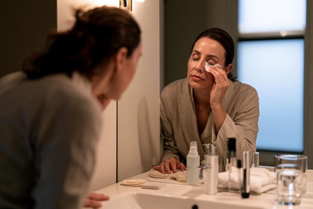 enlever mascara waterproof yeux sensibles