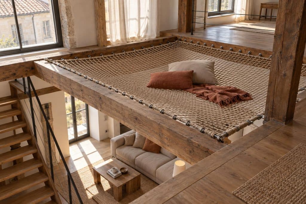 filet pour mezzanine interieur