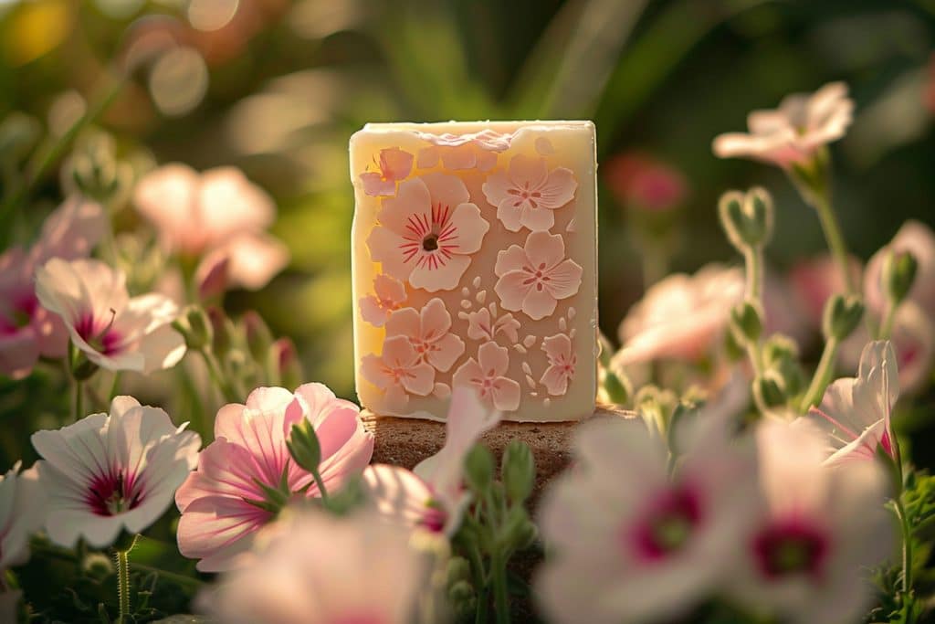 Privé : Bienfaits et utilisations du savon à la fleur de Géranium
