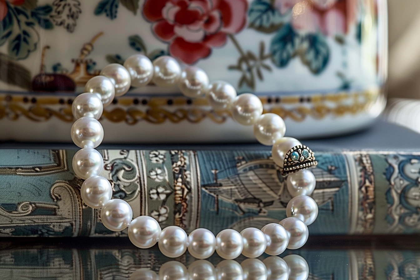 Privé : L&rsquo;élégance classique d&rsquo;un collier de perles de culture
