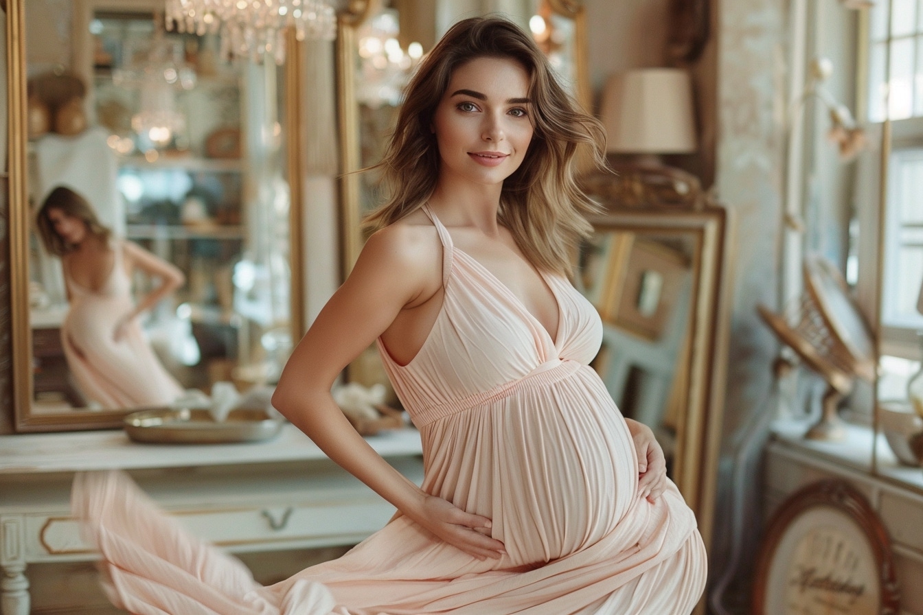 robe chic pour femme enceinte